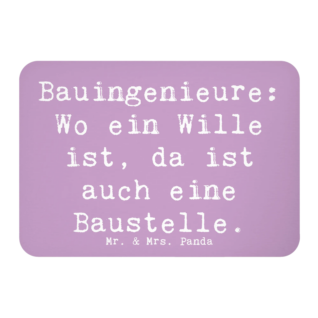 Magnet Spruch Bauingenieure: Wo ein Wille ist, da ist auch eine Baustelle. Kühlschrankmagnet, Pinnwandmagnet, Souvenir Magnet, Motivmagnete, Dekomagnet, Whiteboard Magnet, Notiz Magnet, Kühlschrank Dekoration, Beruf, Ausbildung, Jubiläum, Abschied, Rente, Kollege, Kollegin, Geschenk, Schenken, Arbeitskollege, Mitarbeiter, Firma, Danke, Dankeschön