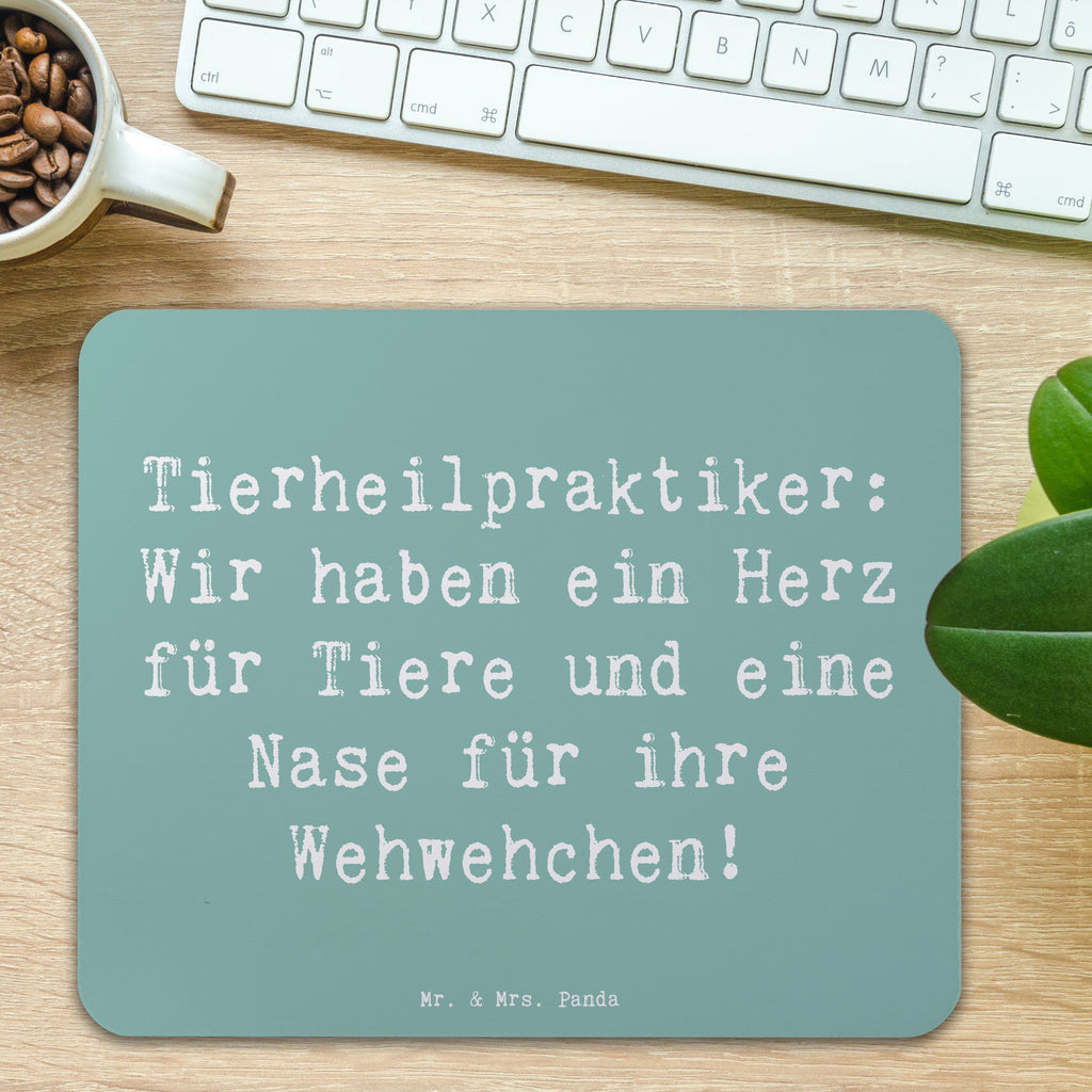 Mauspad Spruch Tierheilpraktiker: Wir haben ein Herz für Tiere und eine Nase für ihre Wehwehchen! Mousepad, Computer zubehör, Büroausstattung, PC Zubehör, Arbeitszimmer, Mauspad, Einzigartiges Mauspad, Designer Mauspad, Mausunterlage, Mauspad Büro, Beruf, Ausbildung, Jubiläum, Abschied, Rente, Kollege, Kollegin, Geschenk, Schenken, Arbeitskollege, Mitarbeiter, Firma, Danke, Dankeschön