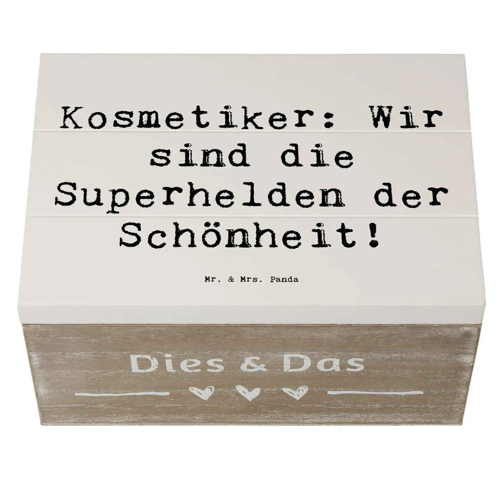 Holzkiste Spruch Kosmetiker: Wir sind die Superhelden der Schönheit! Holzkiste, Kiste, Schatzkiste, Truhe, Schatulle, XXL, Erinnerungsbox, Erinnerungskiste, Dekokiste, Aufbewahrungsbox, Geschenkbox, Geschenkdose, Beruf, Ausbildung, Jubiläum, Abschied, Rente, Kollege, Kollegin, Geschenk, Schenken, Arbeitskollege, Mitarbeiter, Firma, Danke, Dankeschön