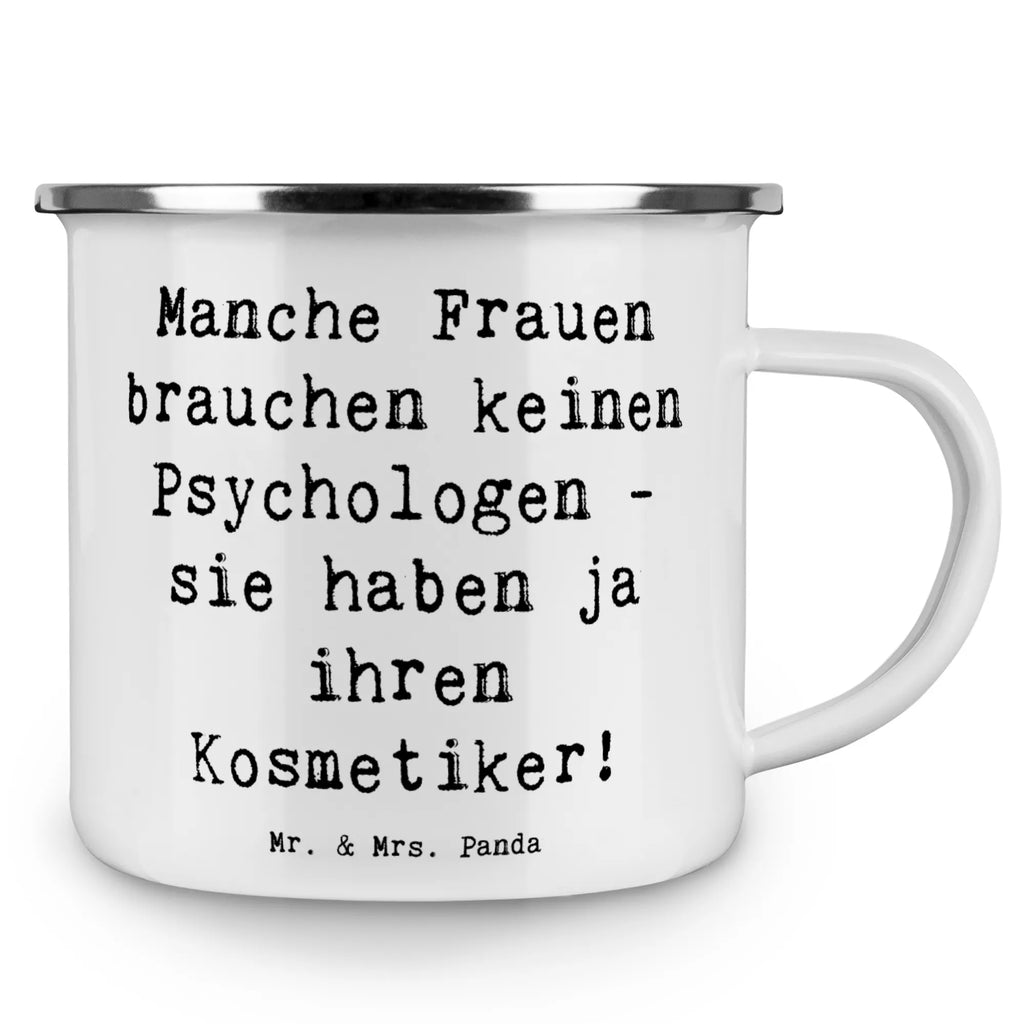 Camping Emaille Tasse Spruch Manche Frauen brauchen keinen Psychologen - sie haben ja ihren Kosmetiker! Campingtasse, Trinkbecher, Metalltasse, Outdoor Tasse, Emaille Trinkbecher, Blechtasse Outdoor, Emaille Campingbecher, Edelstahl Trinkbecher, Metalltasse für Camping, Kaffee Blechtasse, Camping Tasse Metall, Emaille Tasse, Emaille Becher, Tasse Camping, Tasse Emaille, Emaille Tassen, Camping Becher, Metall Tasse, Camping Tassen, Blechtasse, Emaille Tasse Camping, Camping Tasse Emaille, Emailletasse, Camping Tassen Emaille, Campingbecher, Blechtassen, Outdoor Becher, Campingtassen, Emaille Becher Camping, Camping Becher Edelstahl, Beruf, Ausbildung, Jubiläum, Abschied, Rente, Kollege, Kollegin, Geschenk, Schenken, Arbeitskollege, Mitarbeiter, Firma, Danke, Dankeschön