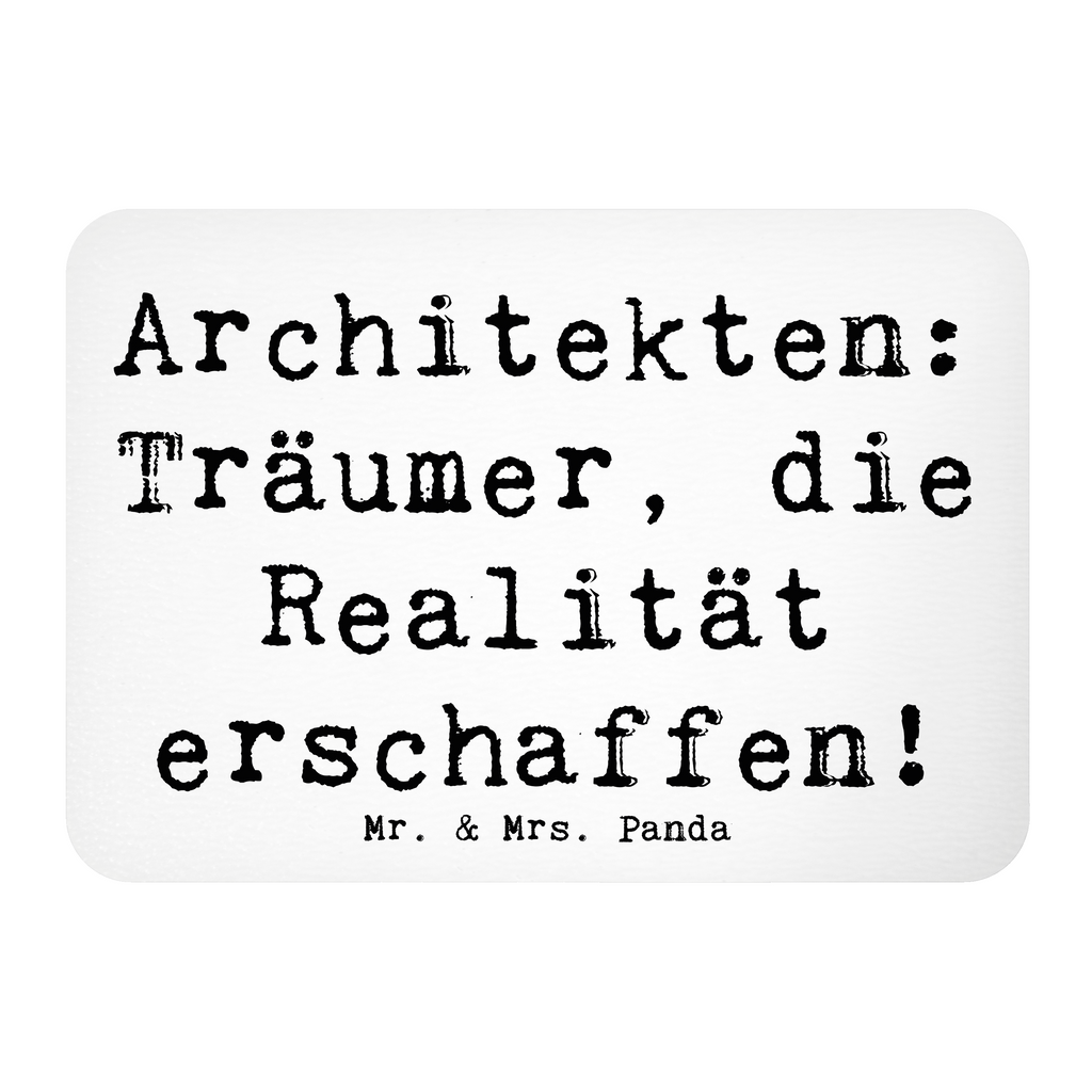 Magnet Spruch Architekten: Träumer, die Realität erschaffen! Kühlschrankmagnet, Pinnwandmagnet, Souvenir Magnet, Motivmagnete, Dekomagnet, Whiteboard Magnet, Notiz Magnet, Kühlschrank Dekoration, Beruf, Ausbildung, Jubiläum, Abschied, Rente, Kollege, Kollegin, Geschenk, Schenken, Arbeitskollege, Mitarbeiter, Firma, Danke, Dankeschön