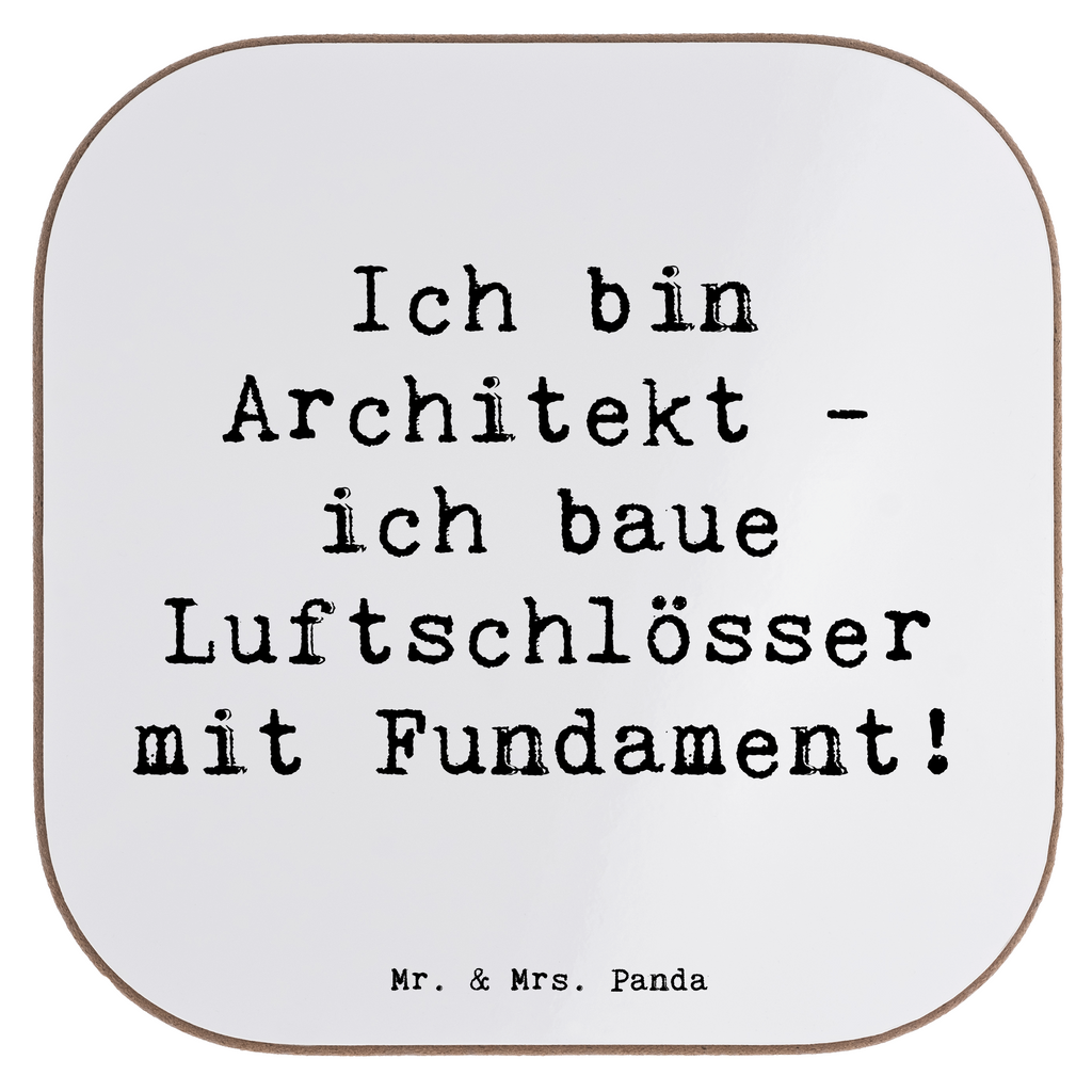 Untersetzer Spruch Ich bin Architekt - ich baue Luftschlösser mit Fundament! Untersetzer, Bierdeckel, Glasuntersetzer, Untersetzer Gläser, Getränkeuntersetzer, Untersetzer aus Holz, Untersetzer für Gläser, Korkuntersetzer, Untersetzer Holz, Holzuntersetzer, Tassen Untersetzer, Untersetzer Design, Beruf, Ausbildung, Jubiläum, Abschied, Rente, Kollege, Kollegin, Geschenk, Schenken, Arbeitskollege, Mitarbeiter, Firma, Danke, Dankeschön