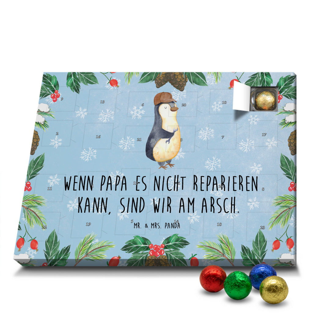 Schoko Adventskalender Wenn Papa es nicht reparieren kann, sind wir am Arsch Adventskalender, Schokoladen Adventskalender, Schoko Adventskalender, Familie, Vatertag, Muttertag, Bruder, Schwester, Mama, Papa, Oma, Opa, Vater, Geschenk Papa, Bester Papa der Welt