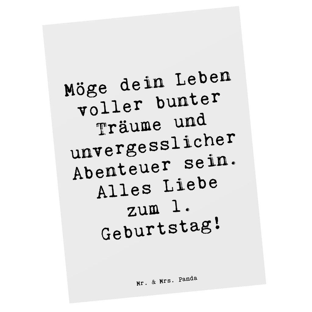 Postkarte Spruch Alles Liebe zum 1. Geburtstag Postkarte, Karte, Geschenkkarte, Grußkarte, Einladung, Ansichtskarte, Geburtstagskarte, Einladungskarte, Dankeskarte, Ansichtskarten, Einladung Geburtstag, Einladungskarten Geburtstag, Geburtstag, Geburtstagsgeschenk, Geschenk