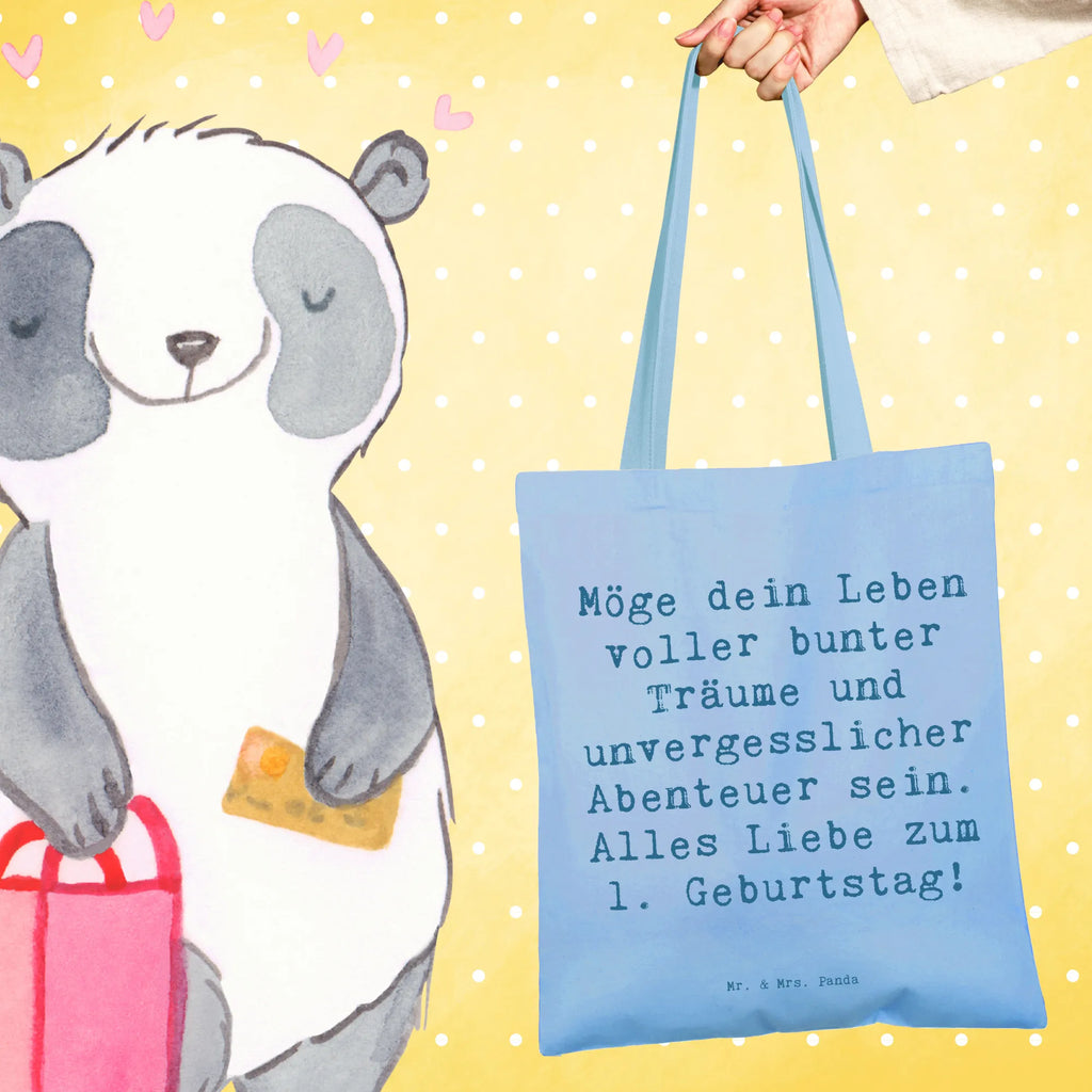 Tragetasche Spruch Alles Liebe zum 1. Geburtstag Beuteltasche, Beutel, Einkaufstasche, Jutebeutel, Stoffbeutel, Tasche, Shopper, Umhängetasche, Strandtasche, Schultertasche, Stofftasche, Tragetasche, Badetasche, Jutetasche, Einkaufstüte, Laptoptasche, Geburtstag, Geburtstagsgeschenk, Geschenk