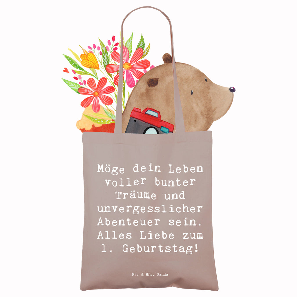 Tragetasche Spruch Alles Liebe zum 1. Geburtstag Beuteltasche, Beutel, Einkaufstasche, Jutebeutel, Stoffbeutel, Tasche, Shopper, Umhängetasche, Strandtasche, Schultertasche, Stofftasche, Tragetasche, Badetasche, Jutetasche, Einkaufstüte, Laptoptasche, Geburtstag, Geburtstagsgeschenk, Geschenk