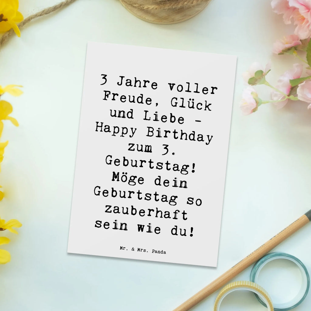 Postkarte Spruch 3. Geburtstag Freude Postkarte, Karte, Geschenkkarte, Grußkarte, Einladung, Ansichtskarte, Geburtstagskarte, Einladungskarte, Dankeskarte, Ansichtskarten, Einladung Geburtstag, Einladungskarten Geburtstag, Geburtstag, Geburtstagsgeschenk, Geschenk