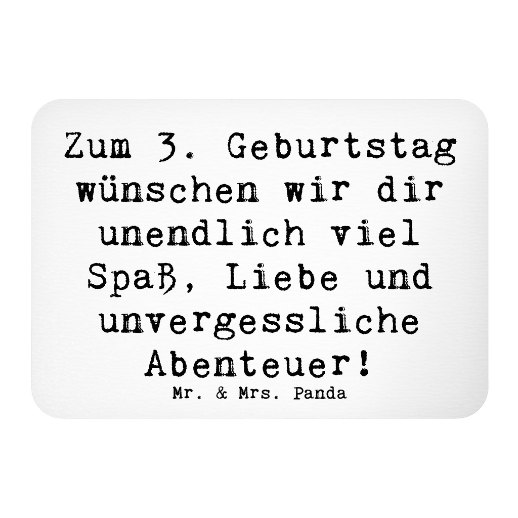 Magnet Spruch 3. Geburtstag Kühlschrankmagnet, Pinnwandmagnet, Souvenir Magnet, Motivmagnete, Dekomagnet, Whiteboard Magnet, Notiz Magnet, Kühlschrank Dekoration, Geburtstag, Geburtstagsgeschenk, Geschenk