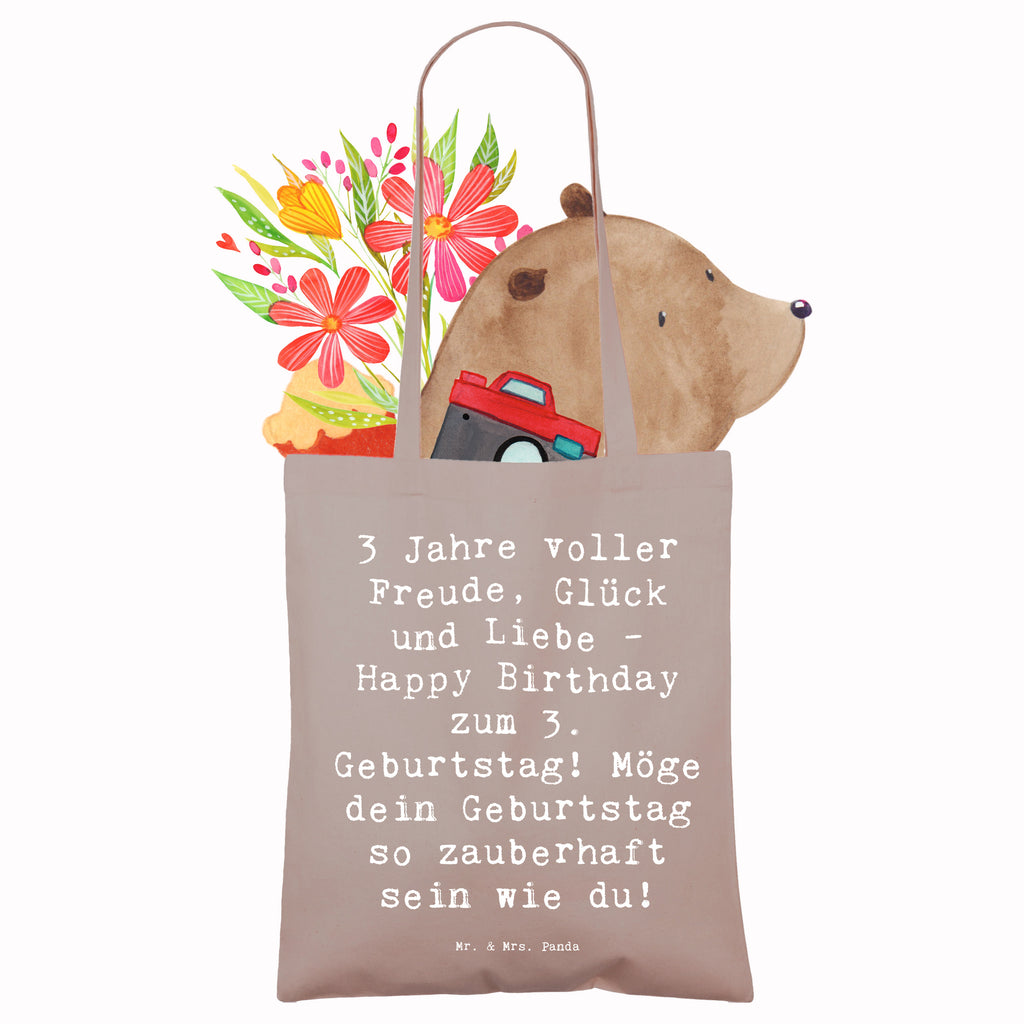 Tragetasche Spruch 3. Geburtstag Freude Beuteltasche, Beutel, Einkaufstasche, Jutebeutel, Stoffbeutel, Tasche, Shopper, Umhängetasche, Strandtasche, Schultertasche, Stofftasche, Tragetasche, Badetasche, Jutetasche, Einkaufstüte, Laptoptasche, Geburtstag, Geburtstagsgeschenk, Geschenk