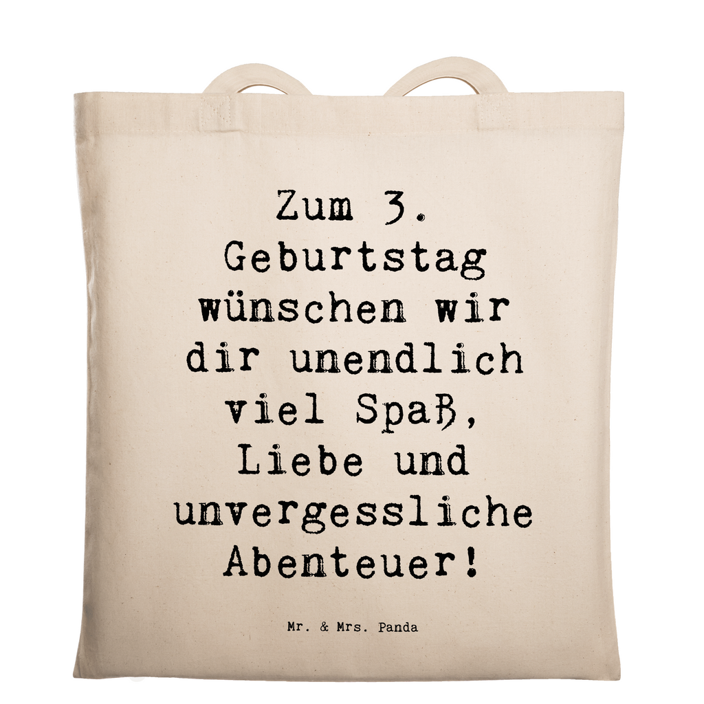 Tragetasche Spruch 3. Geburtstag Beuteltasche, Beutel, Einkaufstasche, Jutebeutel, Stoffbeutel, Tasche, Shopper, Umhängetasche, Strandtasche, Schultertasche, Stofftasche, Tragetasche, Badetasche, Jutetasche, Einkaufstüte, Laptoptasche, Geburtstag, Geburtstagsgeschenk, Geschenk