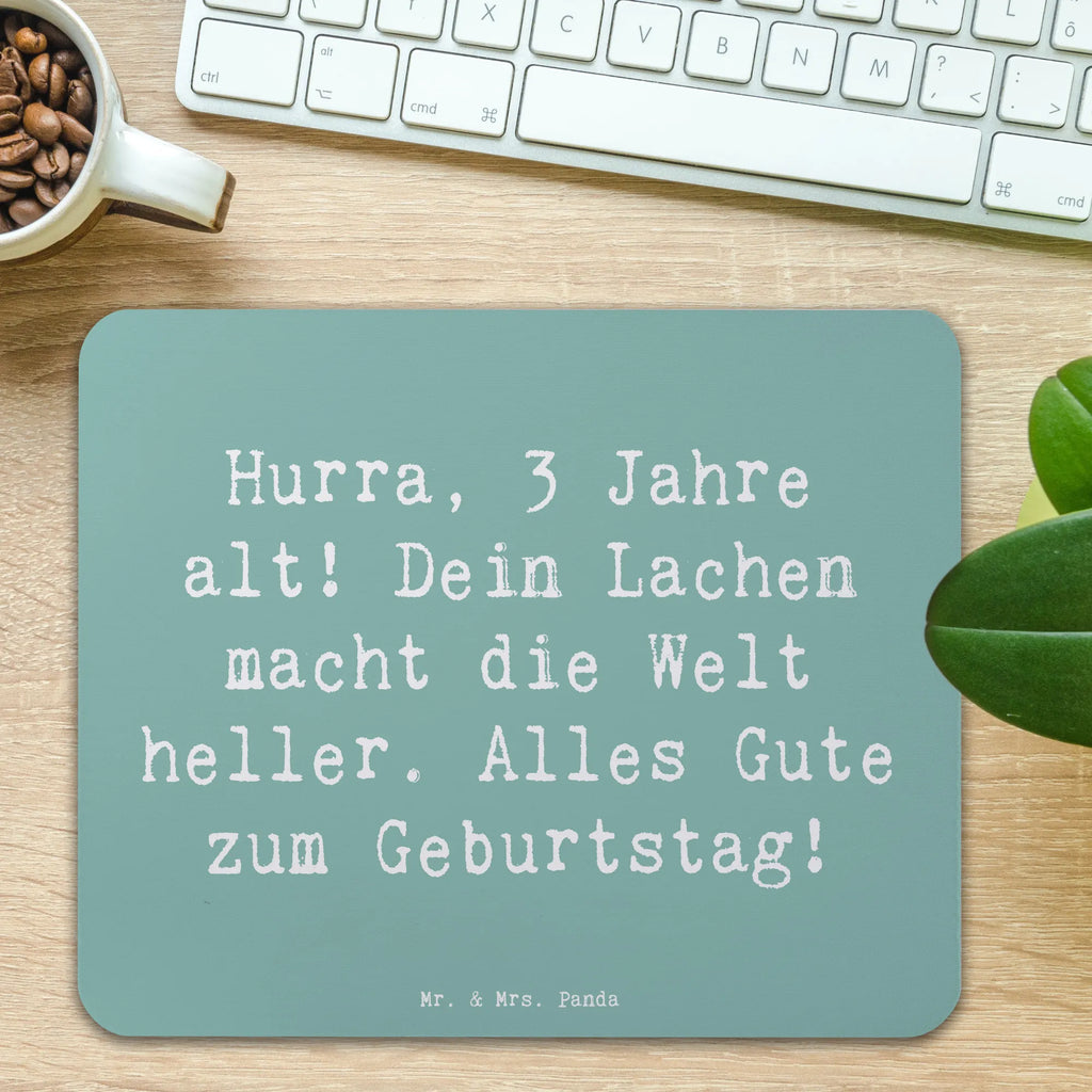 Mauspad Spruch 3. Geburtstag Jubel Mousepad, Computer zubehör, Büroausstattung, PC Zubehör, Arbeitszimmer, Mauspad, Einzigartiges Mauspad, Designer Mauspad, Mausunterlage, Mauspad Büro, Geburtstag, Geburtstagsgeschenk, Geschenk