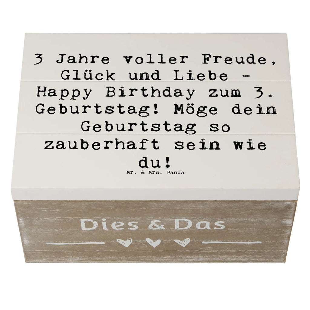 Holzkiste Spruch 3. Geburtstag Freude Holzkiste, Kiste, Schatzkiste, Truhe, Schatulle, XXL, Erinnerungsbox, Erinnerungskiste, Dekokiste, Aufbewahrungsbox, Geschenkbox, Geschenkdose, Geburtstag, Geburtstagsgeschenk, Geschenk