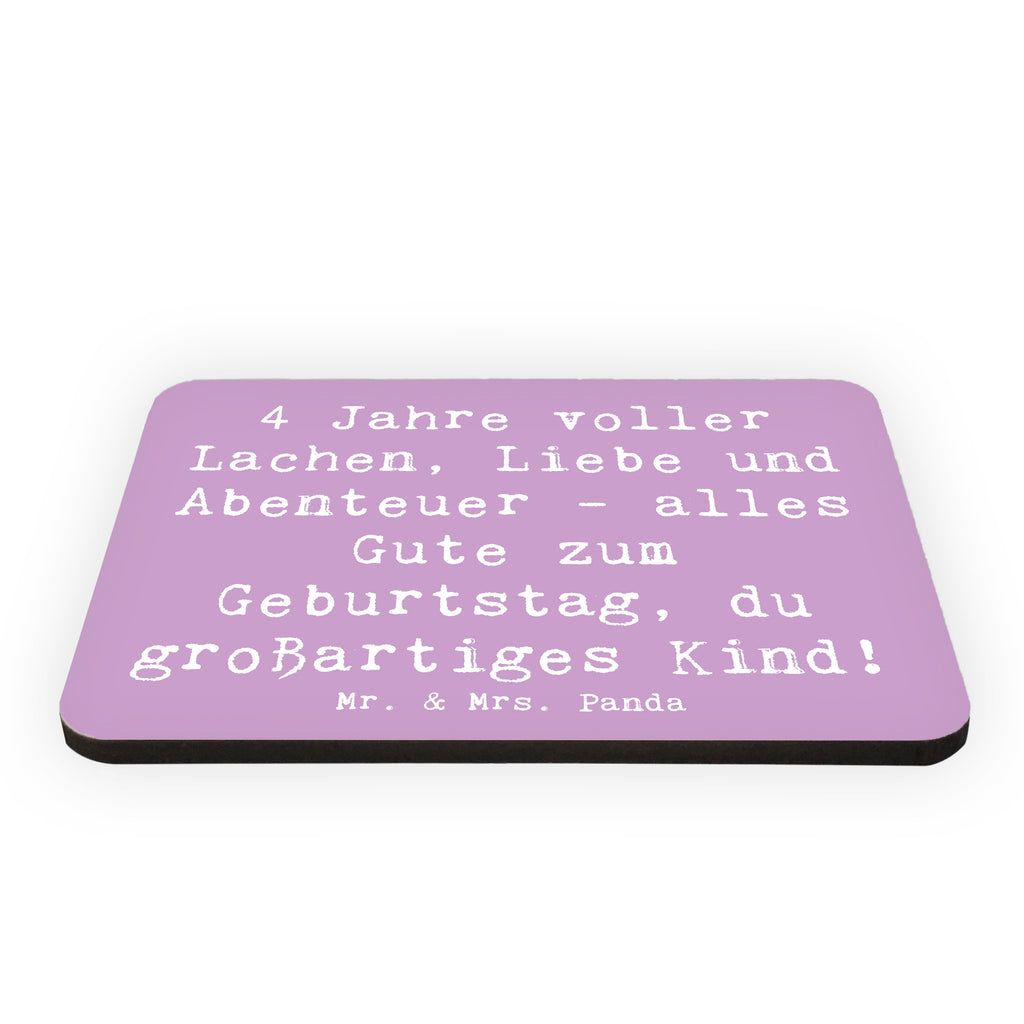 Magnet Spruch 4. Geburtstag Kühlschrankmagnet, Pinnwandmagnet, Souvenir Magnet, Motivmagnete, Dekomagnet, Whiteboard Magnet, Notiz Magnet, Kühlschrank Dekoration, Geburtstag, Geburtstagsgeschenk, Geschenk