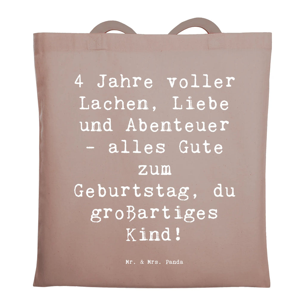 Tragetasche Spruch 4. Geburtstag Beuteltasche, Beutel, Einkaufstasche, Jutebeutel, Stoffbeutel, Tasche, Shopper, Umhängetasche, Strandtasche, Schultertasche, Stofftasche, Tragetasche, Badetasche, Jutetasche, Einkaufstüte, Laptoptasche, Geburtstag, Geburtstagsgeschenk, Geschenk