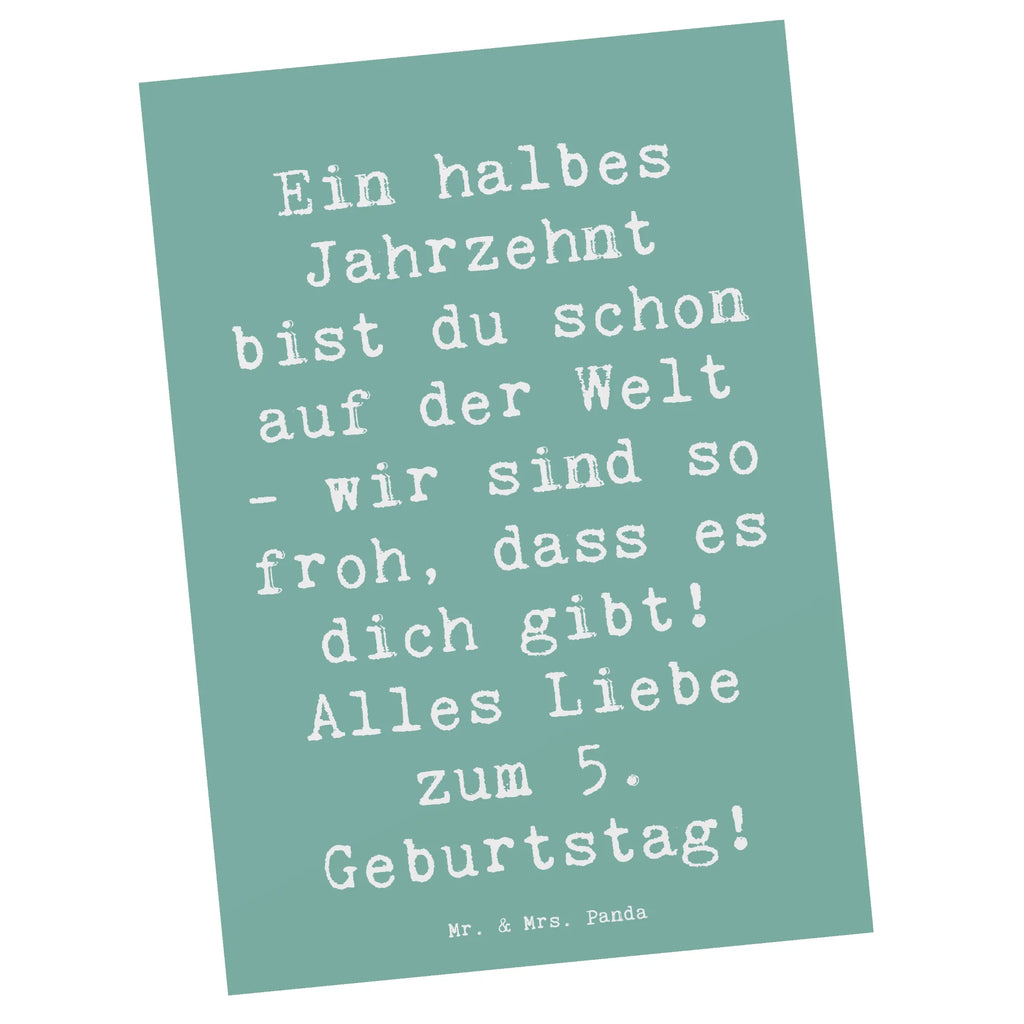 Postkarte Spruch 5. Geburtstag Freude Postkarte, Karte, Geschenkkarte, Grußkarte, Einladung, Ansichtskarte, Geburtstagskarte, Einladungskarte, Dankeskarte, Ansichtskarten, Einladung Geburtstag, Einladungskarten Geburtstag, Geburtstag, Geburtstagsgeschenk, Geschenk