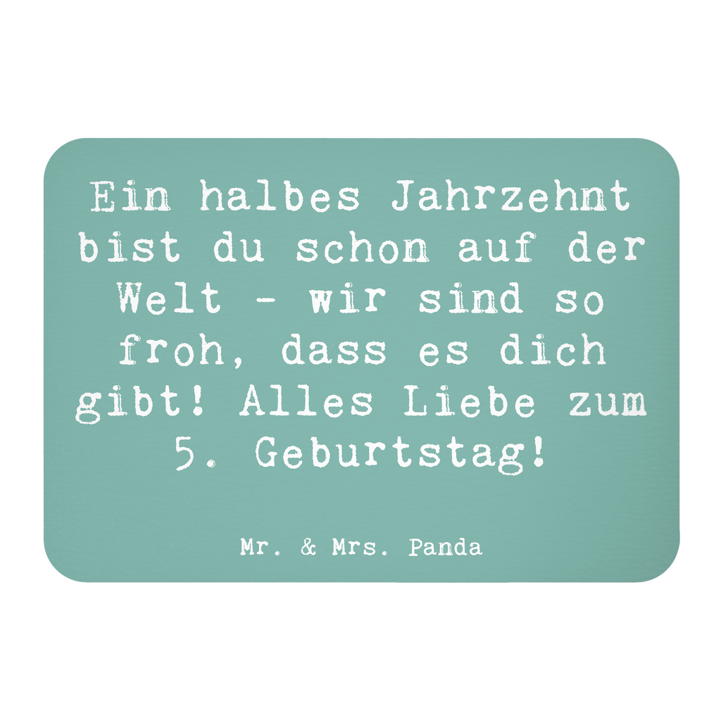 Magnet Spruch 5. Geburtstag Freude Kühlschrankmagnet, Pinnwandmagnet, Souvenir Magnet, Motivmagnete, Dekomagnet, Whiteboard Magnet, Notiz Magnet, Kühlschrank Dekoration, Geburtstag, Geburtstagsgeschenk, Geschenk