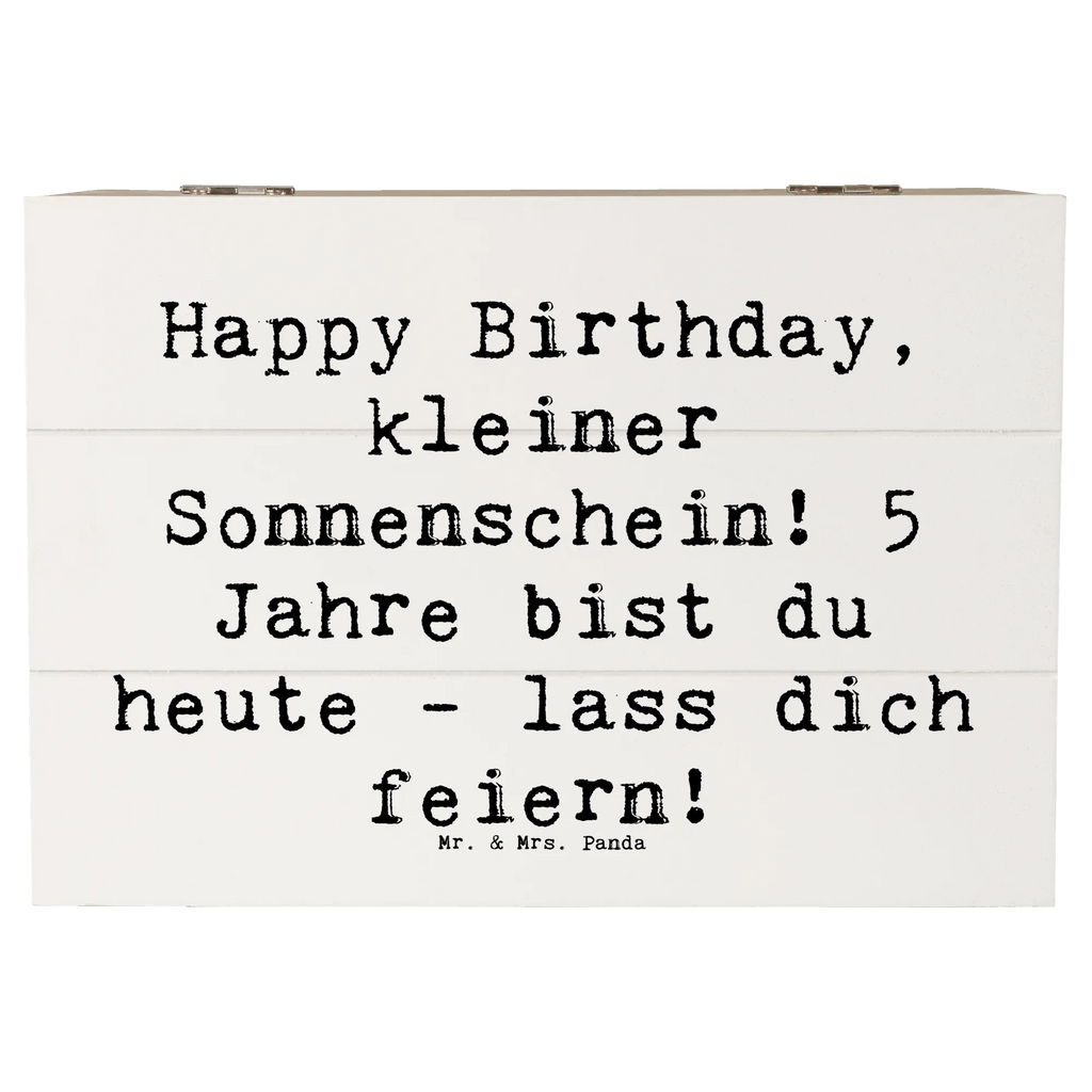 Holzkiste Spruch 5. Geburtstag Sonnenschein Holzkiste, Kiste, Schatzkiste, Truhe, Schatulle, XXL, Erinnerungsbox, Erinnerungskiste, Dekokiste, Aufbewahrungsbox, Geschenkbox, Geschenkdose, Geburtstag, Geburtstagsgeschenk, Geschenk