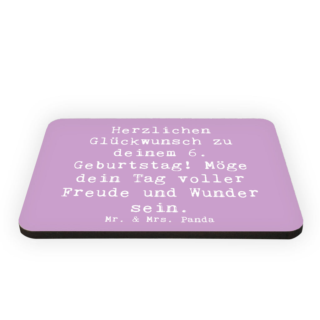 Magnet Spruch 6. Geburtstag Kühlschrankmagnet, Pinnwandmagnet, Souvenir Magnet, Motivmagnete, Dekomagnet, Whiteboard Magnet, Notiz Magnet, Kühlschrank Dekoration, Geburtstag, Geburtstagsgeschenk, Geschenk