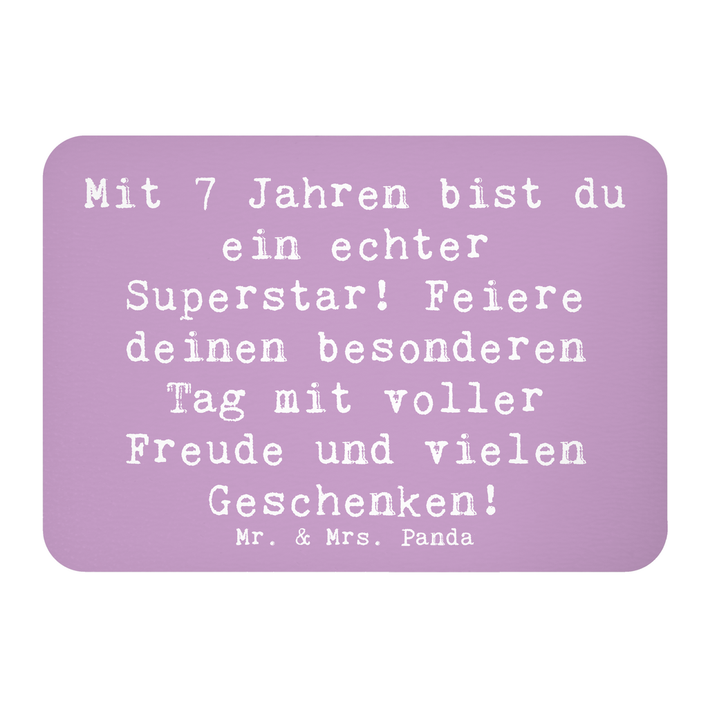 Magnet Spruch 7. Geburtstag Superstar Kühlschrankmagnet, Pinnwandmagnet, Souvenir Magnet, Motivmagnete, Dekomagnet, Whiteboard Magnet, Notiz Magnet, Kühlschrank Dekoration, Geburtstag, Geburtstagsgeschenk, Geschenk