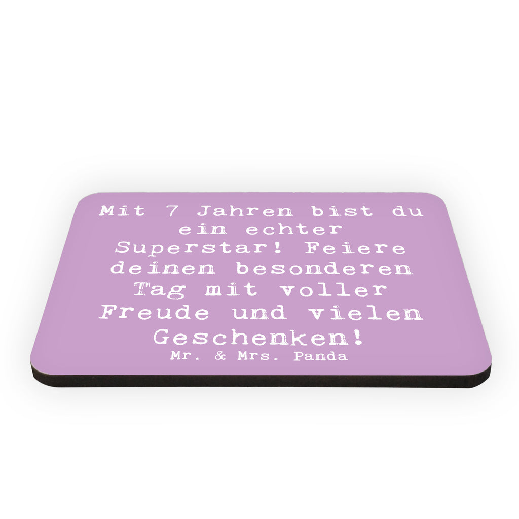 Magnet Spruch 7. Geburtstag Superstar Kühlschrankmagnet, Pinnwandmagnet, Souvenir Magnet, Motivmagnete, Dekomagnet, Whiteboard Magnet, Notiz Magnet, Kühlschrank Dekoration, Geburtstag, Geburtstagsgeschenk, Geschenk