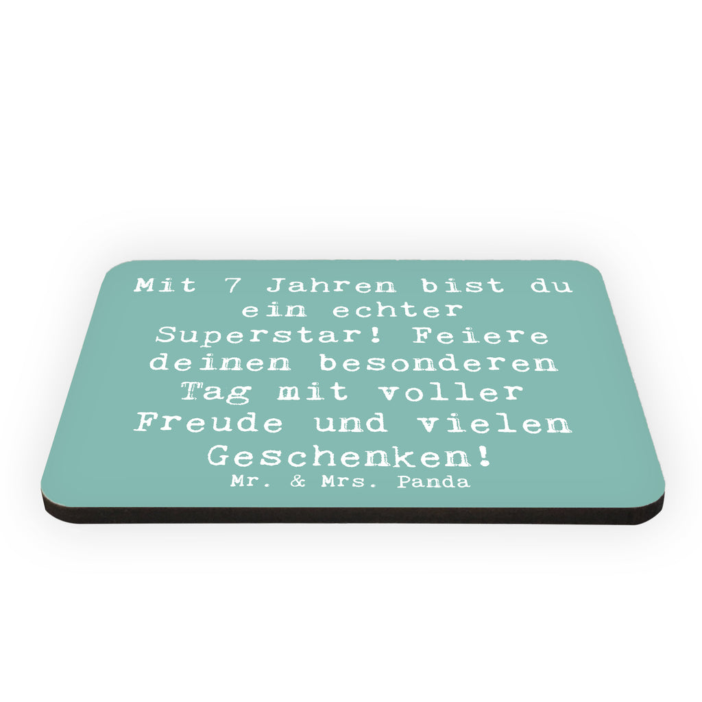 Magnet Spruch 7. Geburtstag Superstar Kühlschrankmagnet, Pinnwandmagnet, Souvenir Magnet, Motivmagnete, Dekomagnet, Whiteboard Magnet, Notiz Magnet, Kühlschrank Dekoration, Geburtstag, Geburtstagsgeschenk, Geschenk