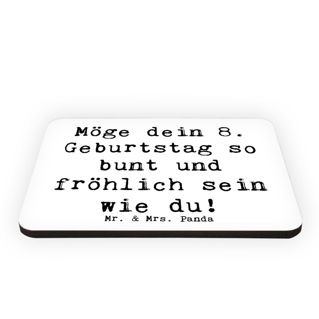 Magnet Spruch 8. Geburtstag Freude Kühlschrankmagnet, Pinnwandmagnet, Souvenir Magnet, Motivmagnete, Dekomagnet, Whiteboard Magnet, Notiz Magnet, Kühlschrank Dekoration, Geburtstag, Geburtstagsgeschenk, Geschenk