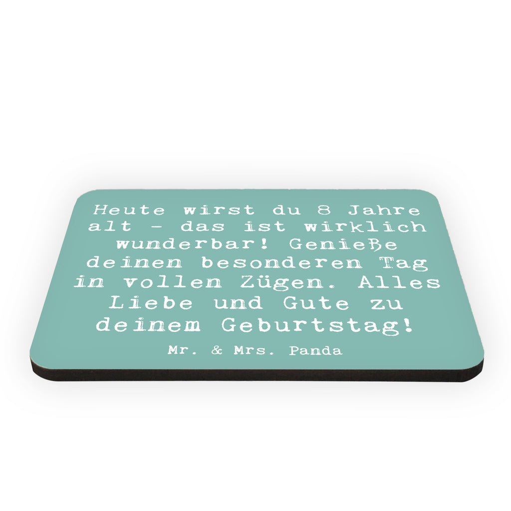 Magnet Spruch 8. Geburtstag Feier Kühlschrankmagnet, Pinnwandmagnet, Souvenir Magnet, Motivmagnete, Dekomagnet, Whiteboard Magnet, Notiz Magnet, Kühlschrank Dekoration, Geburtstag, Geburtstagsgeschenk, Geschenk