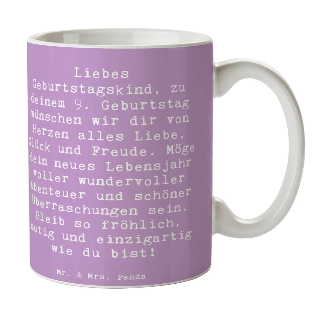 Tasse Spruch 9. Geburtstag Glück Tasse, Kaffeetasse, Teetasse, Becher, Kaffeebecher, Teebecher, Keramiktasse, Porzellantasse, Büro Tasse, Geschenk Tasse, Tasse Sprüche, Tasse Motive, Kaffeetassen, Tasse bedrucken, Designer Tasse, Cappuccino Tassen, Schöne Teetassen, Geburtstag, Geburtstagsgeschenk, Geschenk