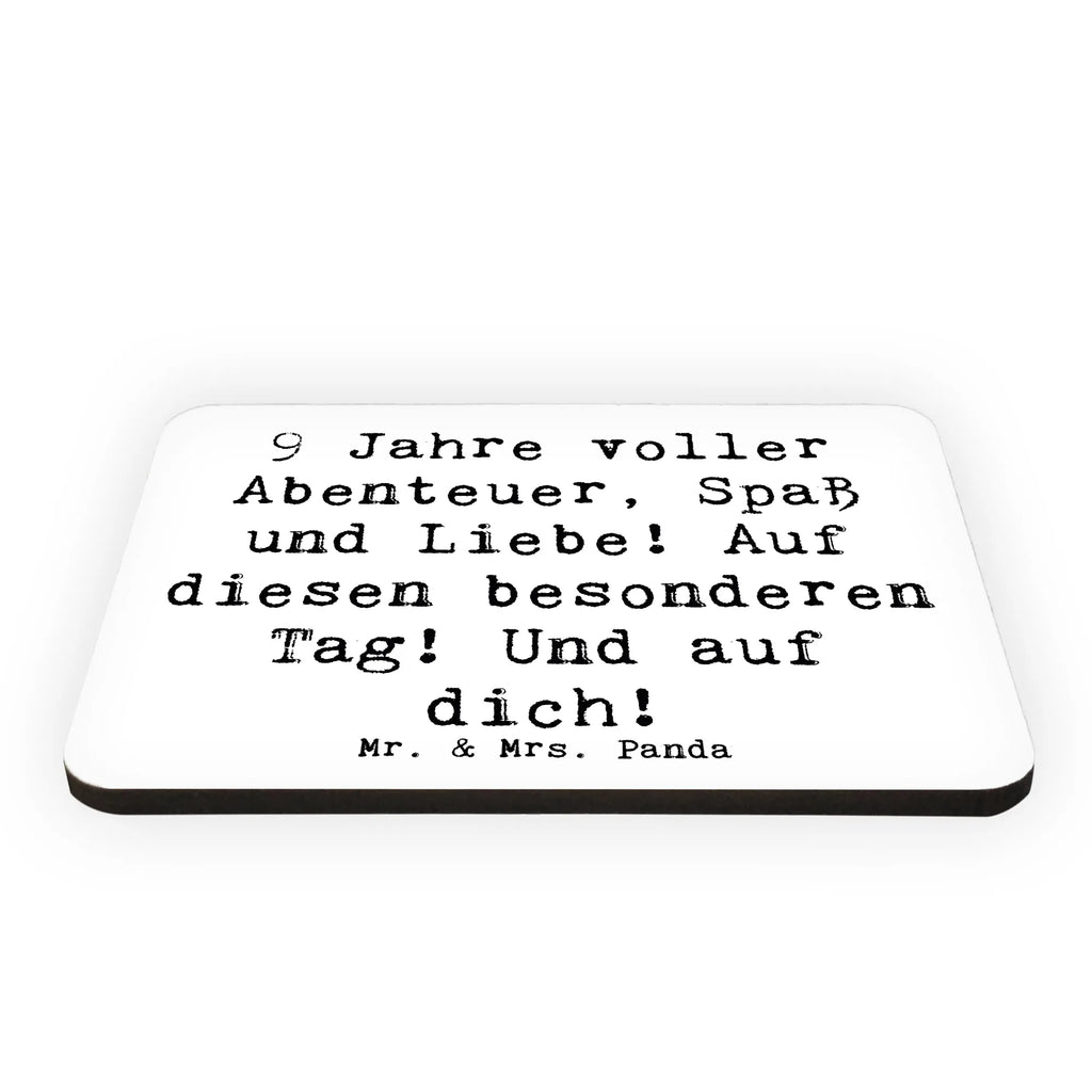 Magnet Spruch 9. Geburtstag Abenteuer Kühlschrankmagnet, Pinnwandmagnet, Souvenir Magnet, Motivmagnete, Dekomagnet, Whiteboard Magnet, Notiz Magnet, Kühlschrank Dekoration, Geburtstag, Geburtstagsgeschenk, Geschenk