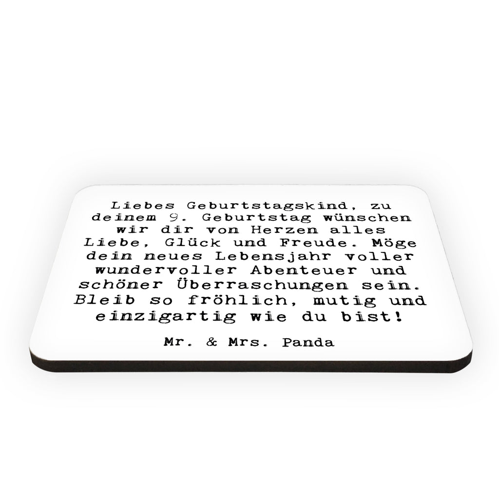 Magnet Spruch 9. Geburtstag Glück Kühlschrankmagnet, Pinnwandmagnet, Souvenir Magnet, Motivmagnete, Dekomagnet, Whiteboard Magnet, Notiz Magnet, Kühlschrank Dekoration, Geburtstag, Geburtstagsgeschenk, Geschenk