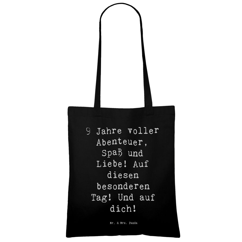 Tragetasche Spruch 9. Geburtstag Abenteuer Beuteltasche, Beutel, Einkaufstasche, Jutebeutel, Stoffbeutel, Tasche, Shopper, Umhängetasche, Strandtasche, Schultertasche, Stofftasche, Tragetasche, Badetasche, Jutetasche, Einkaufstüte, Laptoptasche, Geburtstag, Geburtstagsgeschenk, Geschenk