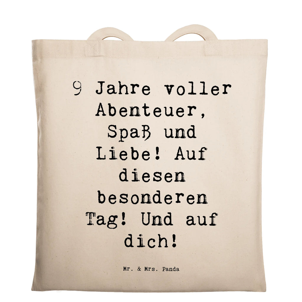 Tragetasche Spruch 9. Geburtstag Abenteuer Beuteltasche, Beutel, Einkaufstasche, Jutebeutel, Stoffbeutel, Tasche, Shopper, Umhängetasche, Strandtasche, Schultertasche, Stofftasche, Tragetasche, Badetasche, Jutetasche, Einkaufstüte, Laptoptasche, Geburtstag, Geburtstagsgeschenk, Geschenk