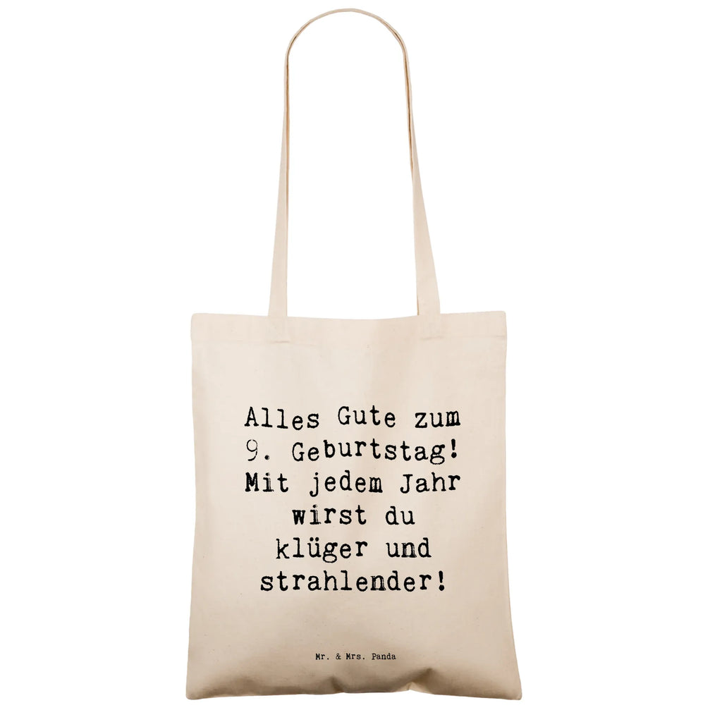 Tragetasche Spruch 9. Geburtstag Wünsche Beuteltasche, Beutel, Einkaufstasche, Jutebeutel, Stoffbeutel, Tasche, Shopper, Umhängetasche, Strandtasche, Schultertasche, Stofftasche, Tragetasche, Badetasche, Jutetasche, Einkaufstüte, Laptoptasche, Geburtstag, Geburtstagsgeschenk, Geschenk