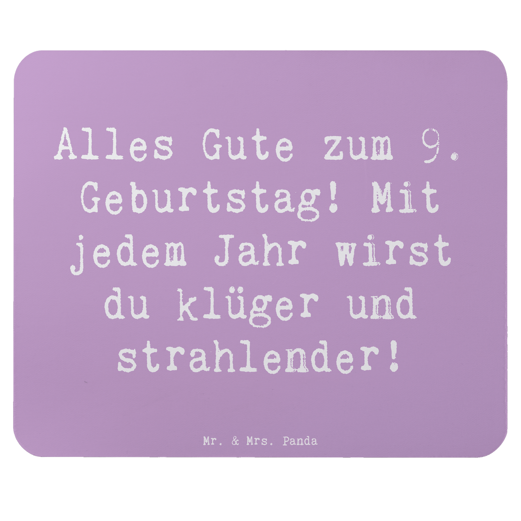 Mauspad Spruch 9. Geburtstag Wünsche Mousepad, Computer zubehör, Büroausstattung, PC Zubehör, Arbeitszimmer, Mauspad, Einzigartiges Mauspad, Designer Mauspad, Mausunterlage, Mauspad Büro, Geburtstag, Geburtstagsgeschenk, Geschenk