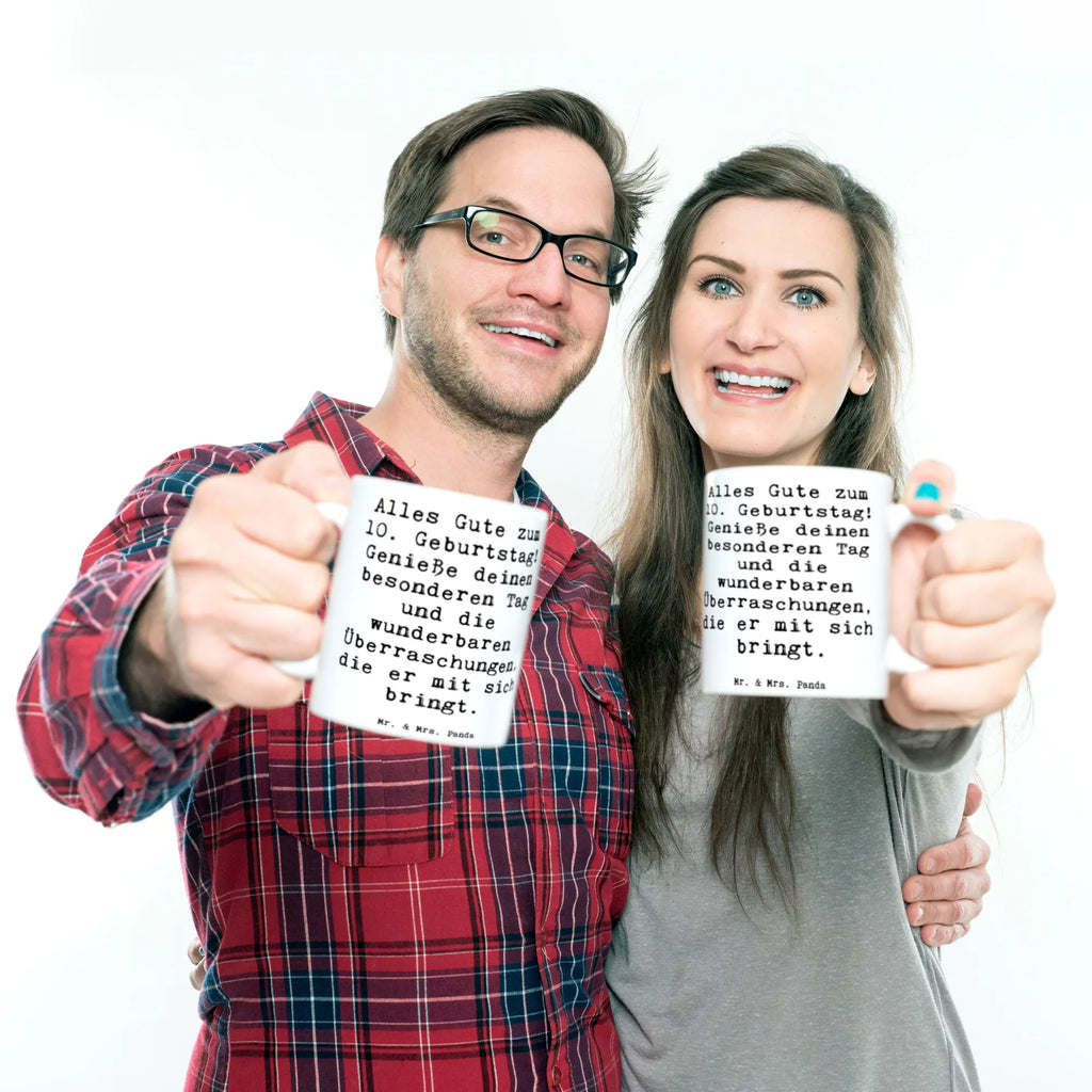 Tasse Spruch 10. Geburtstag Freude Tasse, Kaffeetasse, Teetasse, Becher, Kaffeebecher, Teebecher, Keramiktasse, Porzellantasse, Büro Tasse, Geschenk Tasse, Tasse Sprüche, Tasse Motive, Kaffeetassen, Tasse bedrucken, Designer Tasse, Cappuccino Tassen, Schöne Teetassen, Geburtstag, Geburtstagsgeschenk, Geschenk