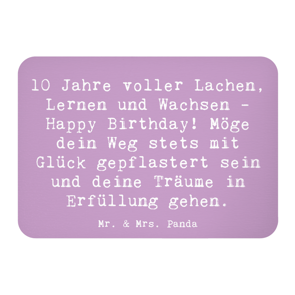 Magnet Spruch 10. Geburtstag Feier Kühlschrankmagnet, Pinnwandmagnet, Souvenir Magnet, Motivmagnete, Dekomagnet, Whiteboard Magnet, Notiz Magnet, Kühlschrank Dekoration, Geburtstag, Geburtstagsgeschenk, Geschenk