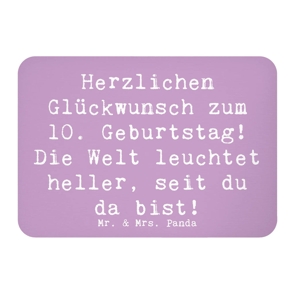 Magnet Spruch 10. Geburtstag Jubiläum Kühlschrankmagnet, Pinnwandmagnet, Souvenir Magnet, Motivmagnete, Dekomagnet, Whiteboard Magnet, Notiz Magnet, Kühlschrank Dekoration, Geburtstag, Geburtstagsgeschenk, Geschenk