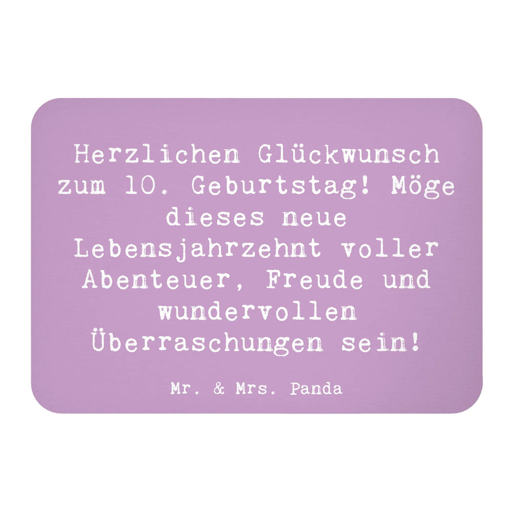 Magnet Spruch 10. Geburtstag Kühlschrankmagnet, Pinnwandmagnet, Souvenir Magnet, Motivmagnete, Dekomagnet, Whiteboard Magnet, Notiz Magnet, Kühlschrank Dekoration, Geburtstag, Geburtstagsgeschenk, Geschenk