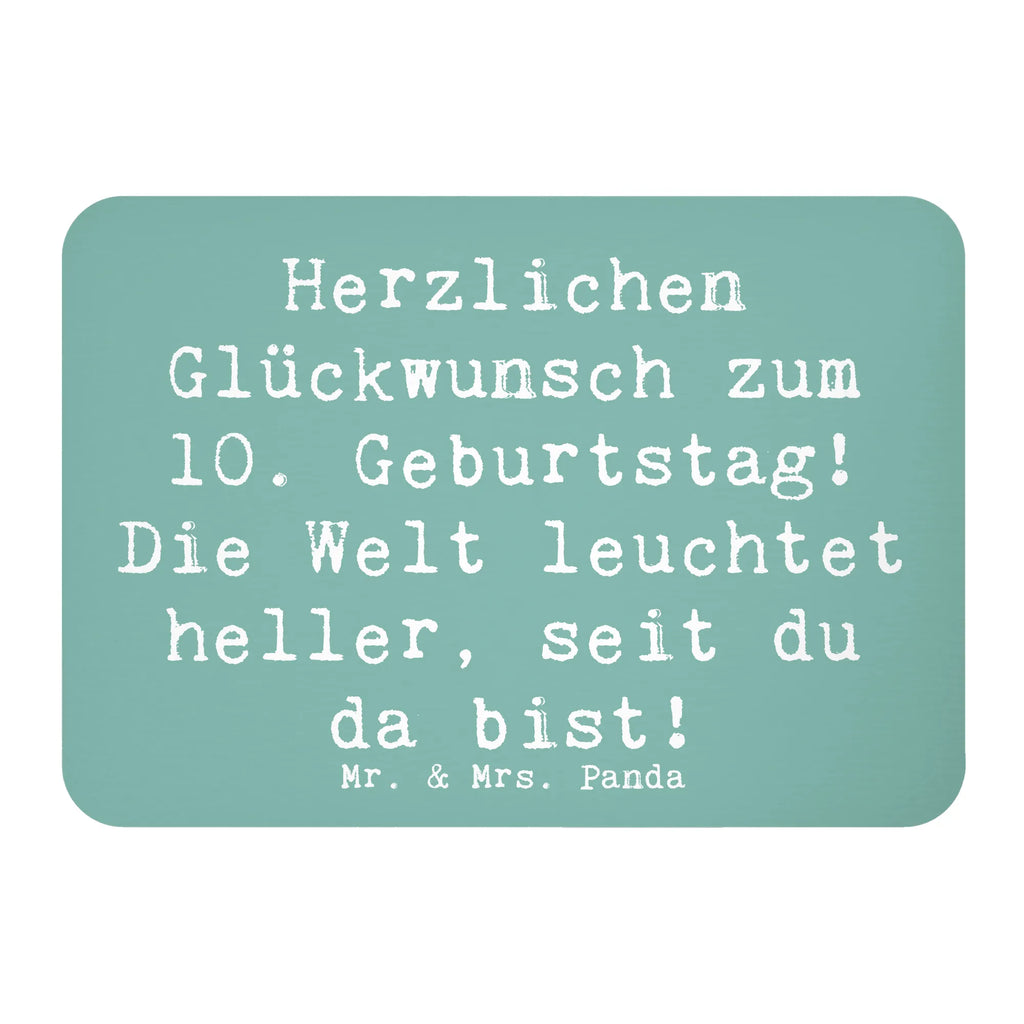 Magnet Spruch 10. Geburtstag Jubiläum Kühlschrankmagnet, Pinnwandmagnet, Souvenir Magnet, Motivmagnete, Dekomagnet, Whiteboard Magnet, Notiz Magnet, Kühlschrank Dekoration, Geburtstag, Geburtstagsgeschenk, Geschenk