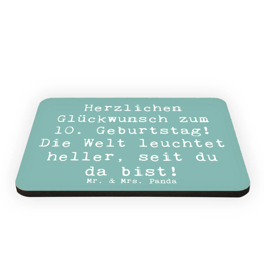 Magnet Spruch 10. Geburtstag Jubiläum Kühlschrankmagnet, Pinnwandmagnet, Souvenir Magnet, Motivmagnete, Dekomagnet, Whiteboard Magnet, Notiz Magnet, Kühlschrank Dekoration, Geburtstag, Geburtstagsgeschenk, Geschenk