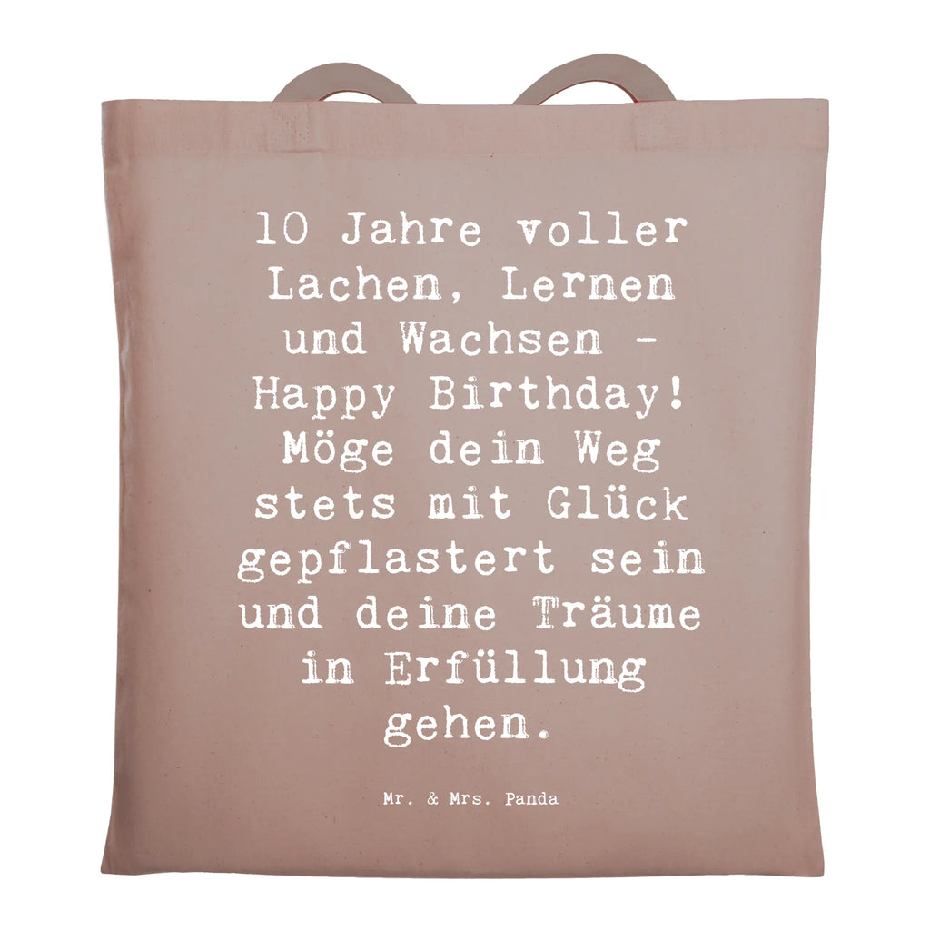 Tragetasche Spruch 10. Geburtstag Feier Beuteltasche, Beutel, Einkaufstasche, Jutebeutel, Stoffbeutel, Tasche, Shopper, Umhängetasche, Strandtasche, Schultertasche, Stofftasche, Tragetasche, Badetasche, Jutetasche, Einkaufstüte, Laptoptasche, Geburtstag, Geburtstagsgeschenk, Geschenk