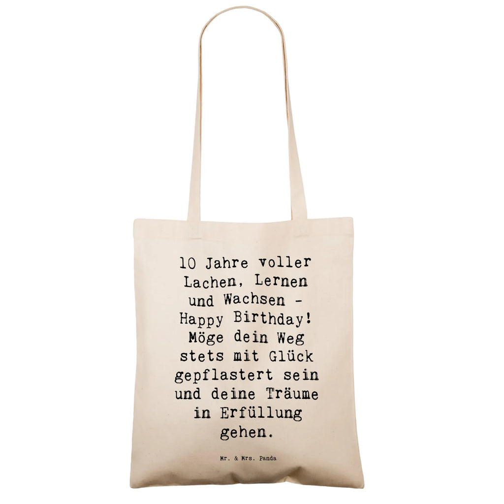 Tragetasche Spruch 10. Geburtstag Feier Beuteltasche, Beutel, Einkaufstasche, Jutebeutel, Stoffbeutel, Tasche, Shopper, Umhängetasche, Strandtasche, Schultertasche, Stofftasche, Tragetasche, Badetasche, Jutetasche, Einkaufstüte, Laptoptasche, Geburtstag, Geburtstagsgeschenk, Geschenk