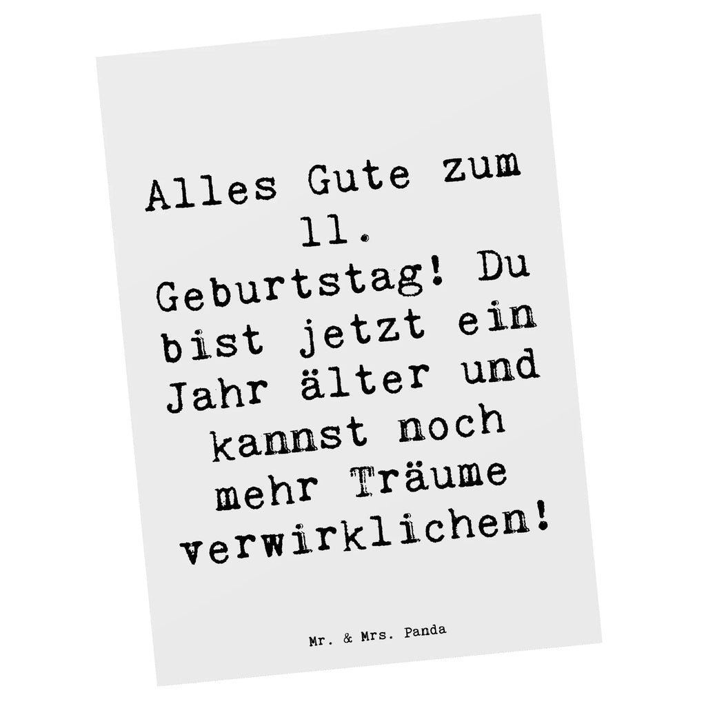 Postkarte Spruch 11. Geburtstag Postkarte, Karte, Geschenkkarte, Grußkarte, Einladung, Ansichtskarte, Geburtstagskarte, Einladungskarte, Dankeskarte, Ansichtskarten, Einladung Geburtstag, Einladungskarten Geburtstag, Geburtstag, Geburtstagsgeschenk, Geschenk