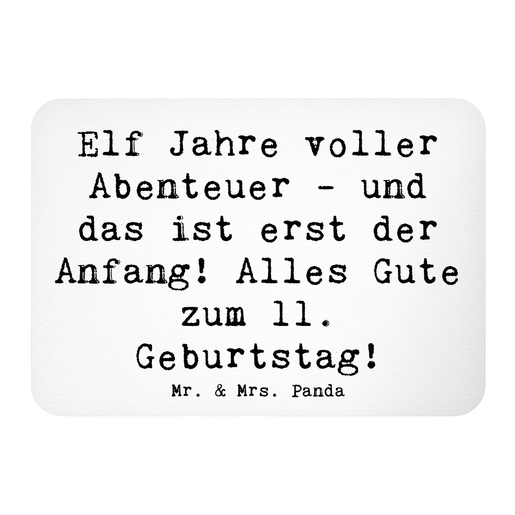 Magnet Spruch 11. Geburtstag Abenteuer Kühlschrankmagnet, Pinnwandmagnet, Souvenir Magnet, Motivmagnete, Dekomagnet, Whiteboard Magnet, Notiz Magnet, Kühlschrank Dekoration, Geburtstag, Geburtstagsgeschenk, Geschenk