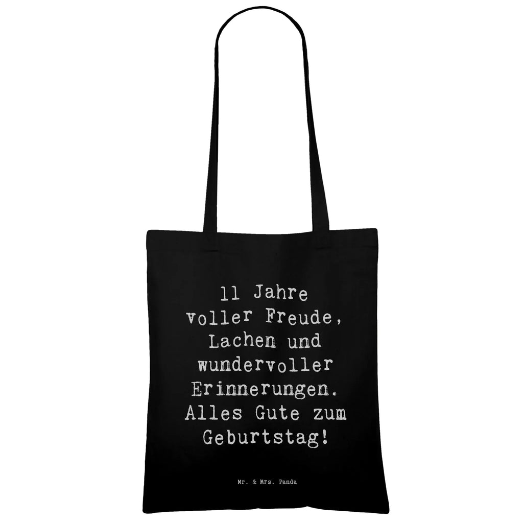 Tragetasche Spruch 11. Geburtstag Beuteltasche, Beutel, Einkaufstasche, Jutebeutel, Stoffbeutel, Tasche, Shopper, Umhängetasche, Strandtasche, Schultertasche, Stofftasche, Tragetasche, Badetasche, Jutetasche, Einkaufstüte, Laptoptasche, Geburtstag, Geburtstagsgeschenk, Geschenk