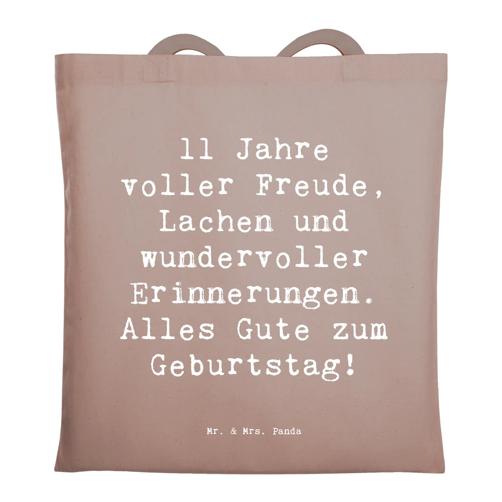 Tragetasche Spruch 11. Geburtstag Beuteltasche, Beutel, Einkaufstasche, Jutebeutel, Stoffbeutel, Tasche, Shopper, Umhängetasche, Strandtasche, Schultertasche, Stofftasche, Tragetasche, Badetasche, Jutetasche, Einkaufstüte, Laptoptasche, Geburtstag, Geburtstagsgeschenk, Geschenk