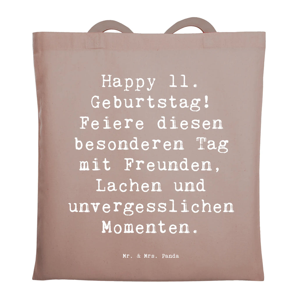 Tragetasche Spruch 11. Geburtstag Freude Beuteltasche, Beutel, Einkaufstasche, Jutebeutel, Stoffbeutel, Tasche, Shopper, Umhängetasche, Strandtasche, Schultertasche, Stofftasche, Tragetasche, Badetasche, Jutetasche, Einkaufstüte, Laptoptasche, Geburtstag, Geburtstagsgeschenk, Geschenk