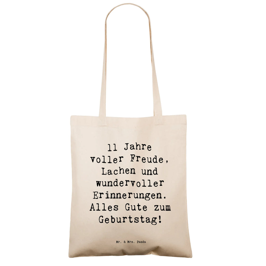 Tragetasche Spruch 11. Geburtstag Beuteltasche, Beutel, Einkaufstasche, Jutebeutel, Stoffbeutel, Tasche, Shopper, Umhängetasche, Strandtasche, Schultertasche, Stofftasche, Tragetasche, Badetasche, Jutetasche, Einkaufstüte, Laptoptasche, Geburtstag, Geburtstagsgeschenk, Geschenk