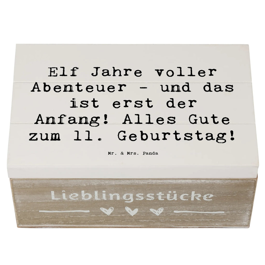 Holzkiste Spruch 11. Geburtstag Abenteuer Holzkiste, Kiste, Schatzkiste, Truhe, Schatulle, XXL, Erinnerungsbox, Erinnerungskiste, Dekokiste, Aufbewahrungsbox, Geschenkbox, Geschenkdose, Geburtstag, Geburtstagsgeschenk, Geschenk