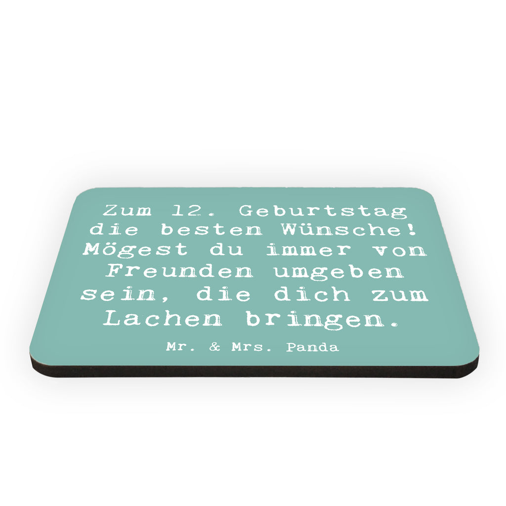 Magnet Spruch 12. Geburtstag Wünsche Kühlschrankmagnet, Pinnwandmagnet, Souvenir Magnet, Motivmagnete, Dekomagnet, Whiteboard Magnet, Notiz Magnet, Kühlschrank Dekoration, Geburtstag, Geburtstagsgeschenk, Geschenk